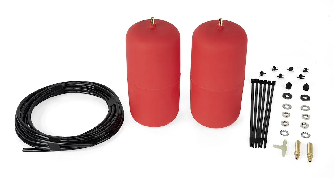 60858 – AIR LIFT Helper Spring Kit, Air Spring Inside Coil Spring Mount Up To 1000 Pounds Of Leveling Capacity Air Ad...